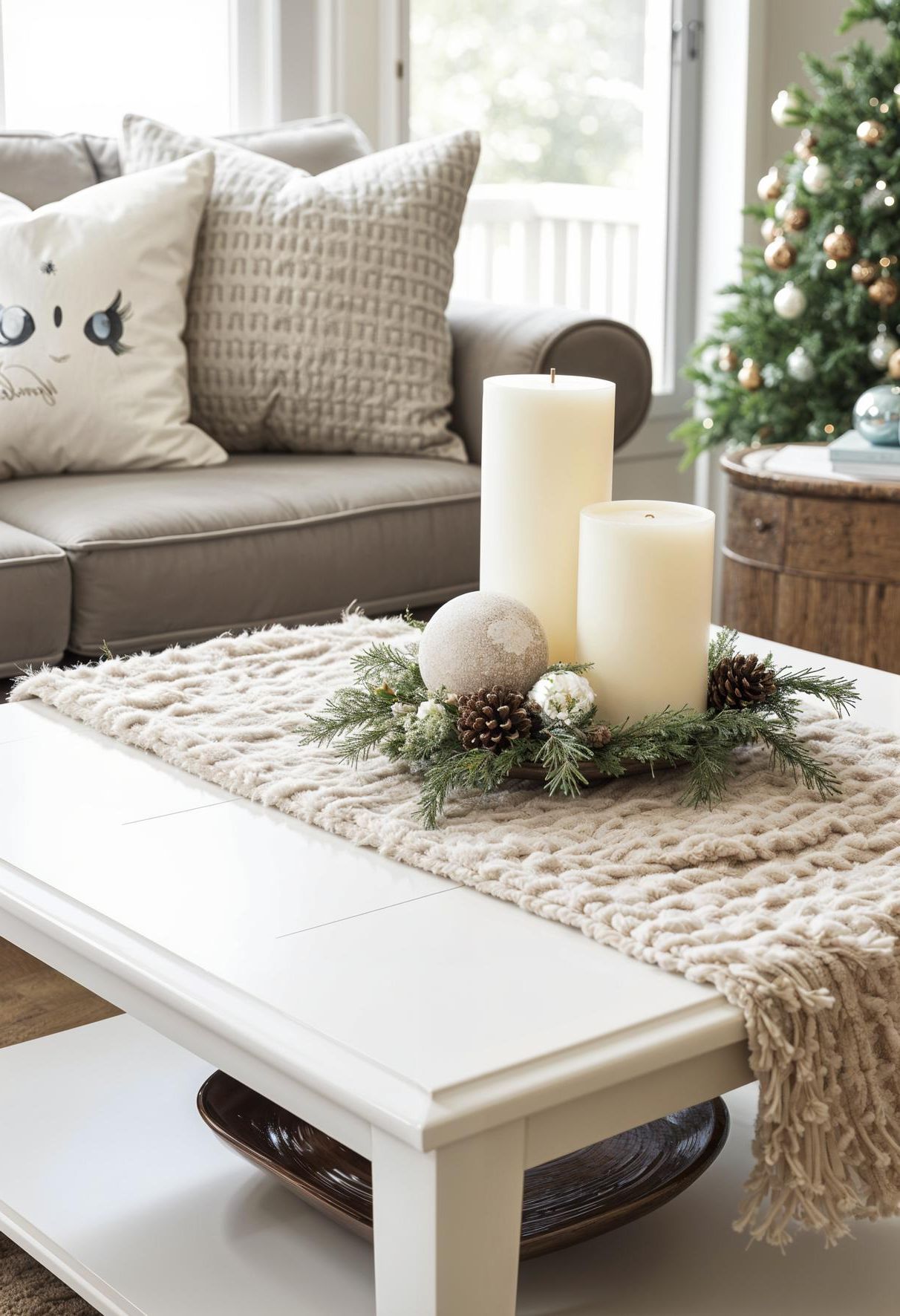 7. Festive Christmas Table Runners - photo 2