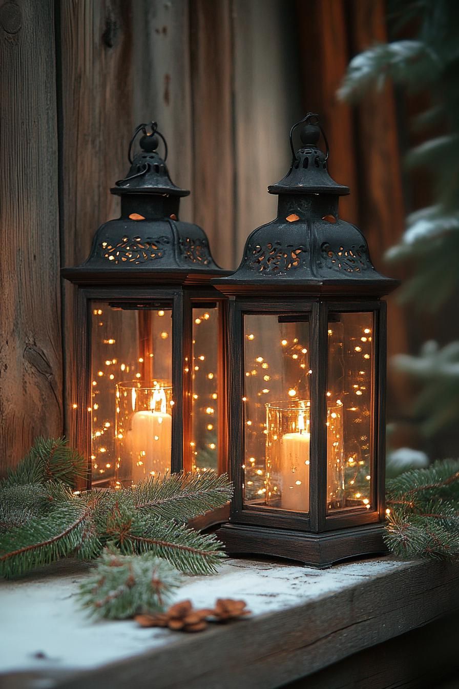 2. Lantern Glow for a Woodland Look - photo 2