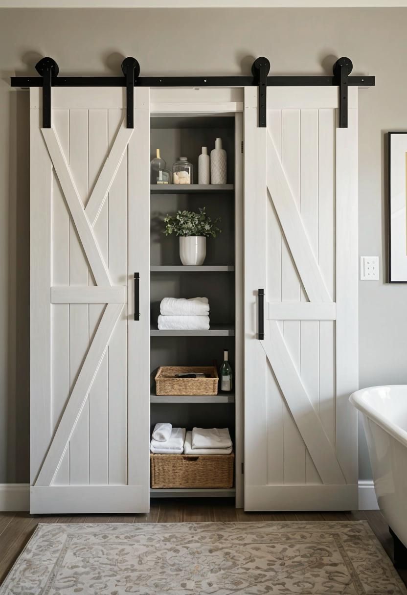 2. Rustic Bathroom Cabinet Project - photo 2