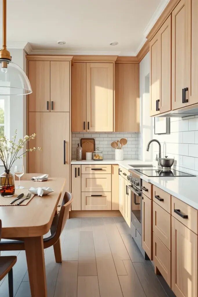 Light Maple Cabinets for a Bright Kitchen - photo 2
