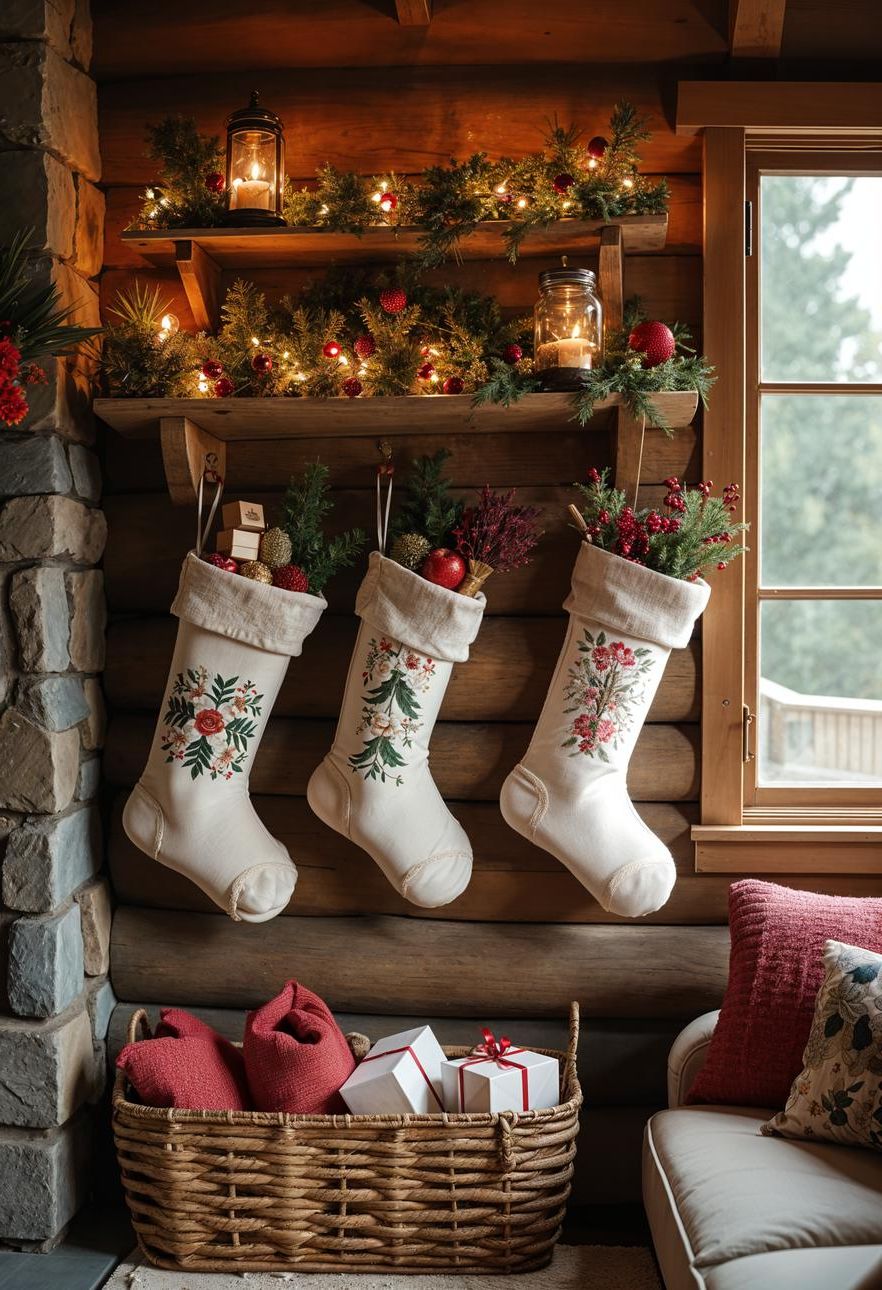 11. Unique Ways to Display Stockings