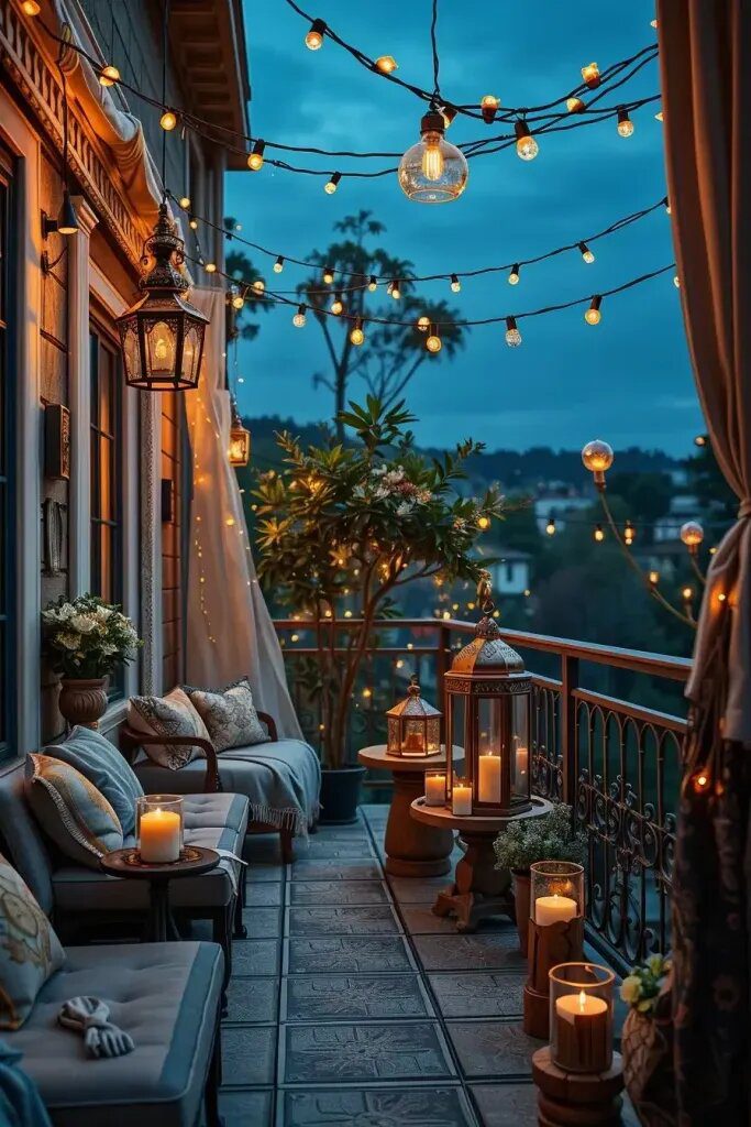 Fairy Lights and Lantern Glow - photo 2