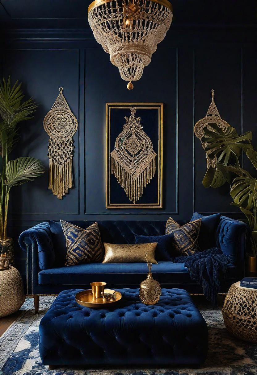 21. Elegant Midnight Boho Trend - photo 2