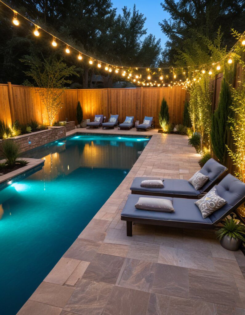 Lighting Tricks for a Better Pool Ambiance