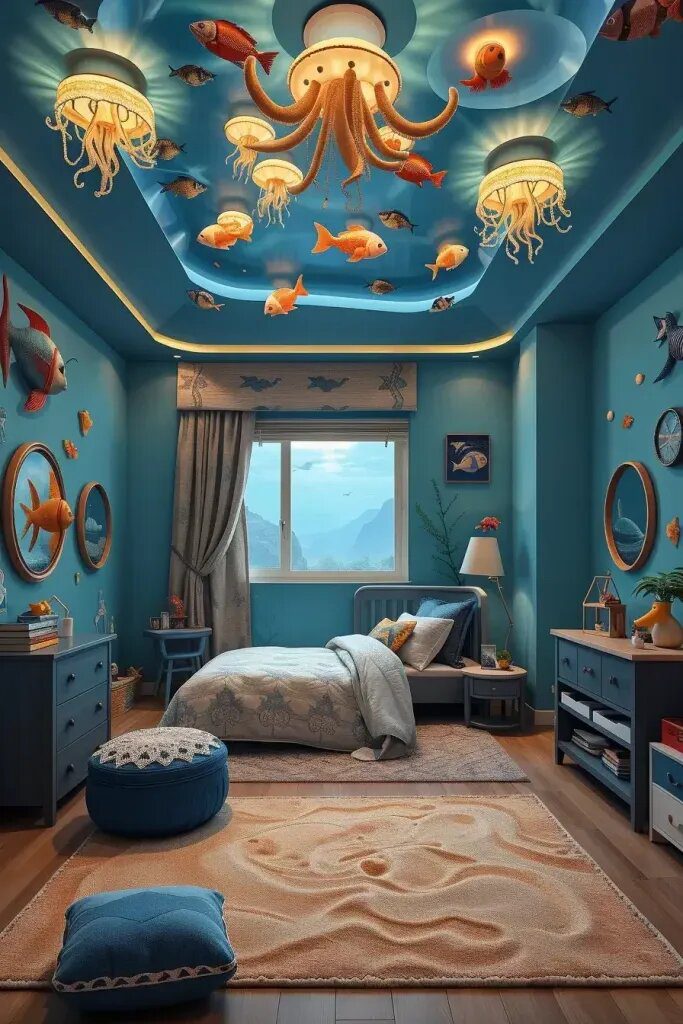 Under the Sea Bedroom Theme Ideas - photo 2