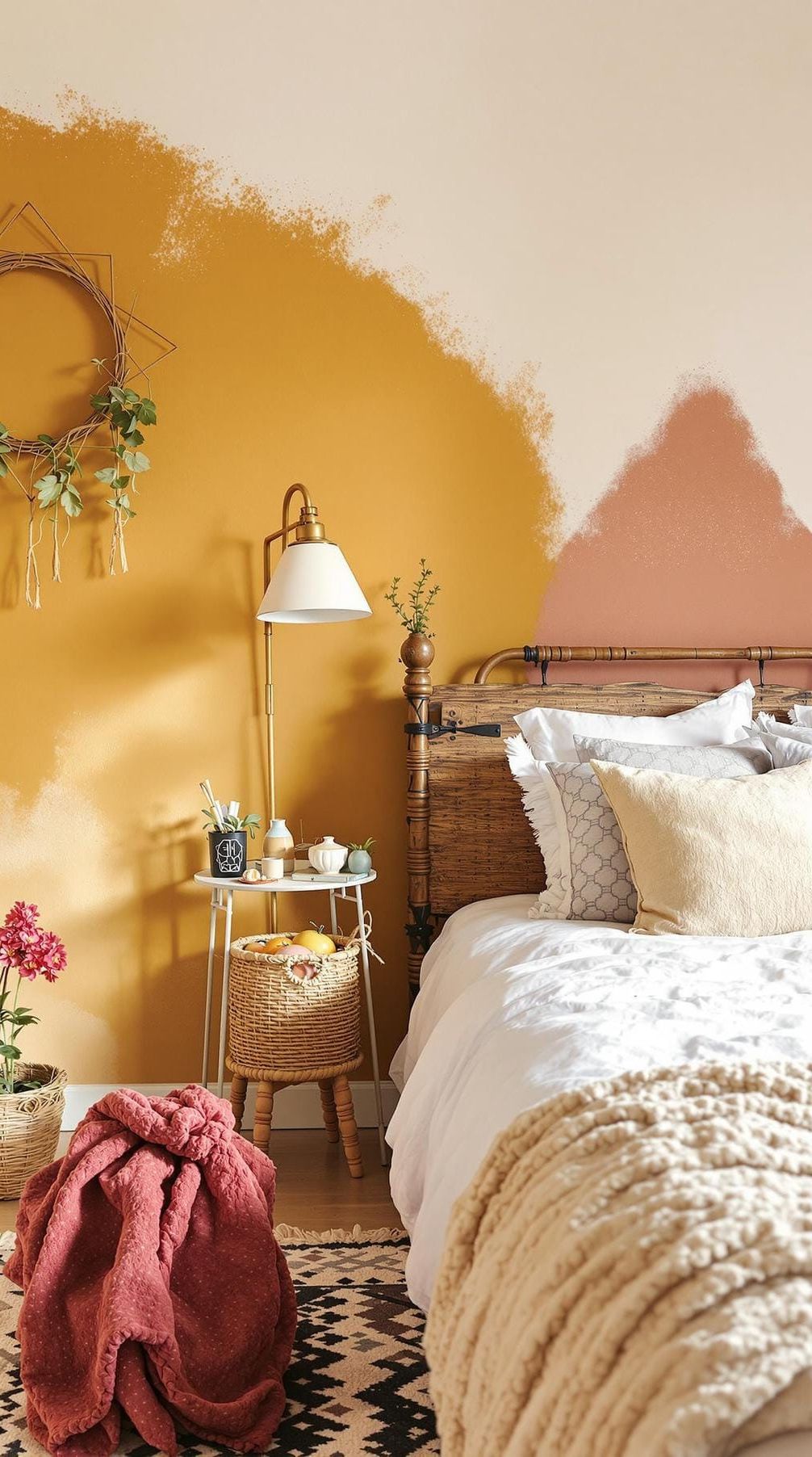 15. Painted Accent Wall Idea - photo 3