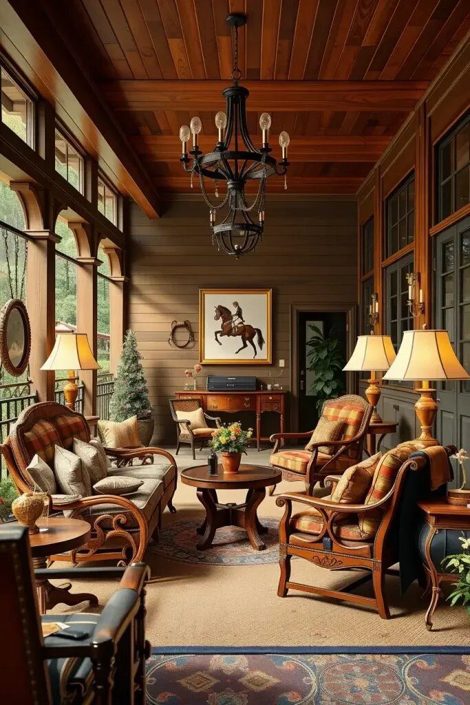 Equestrian-Inspired Decor for Outdoor Elegance