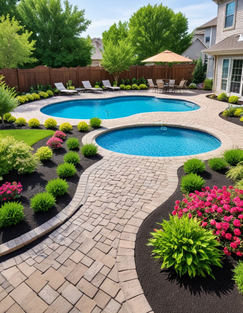 Rounded-Edge Pools for Family Safety