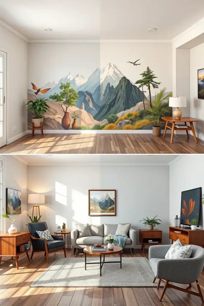 Hand-Painted Murals Versus Peel-And-Stick Wallpaper - photo 2