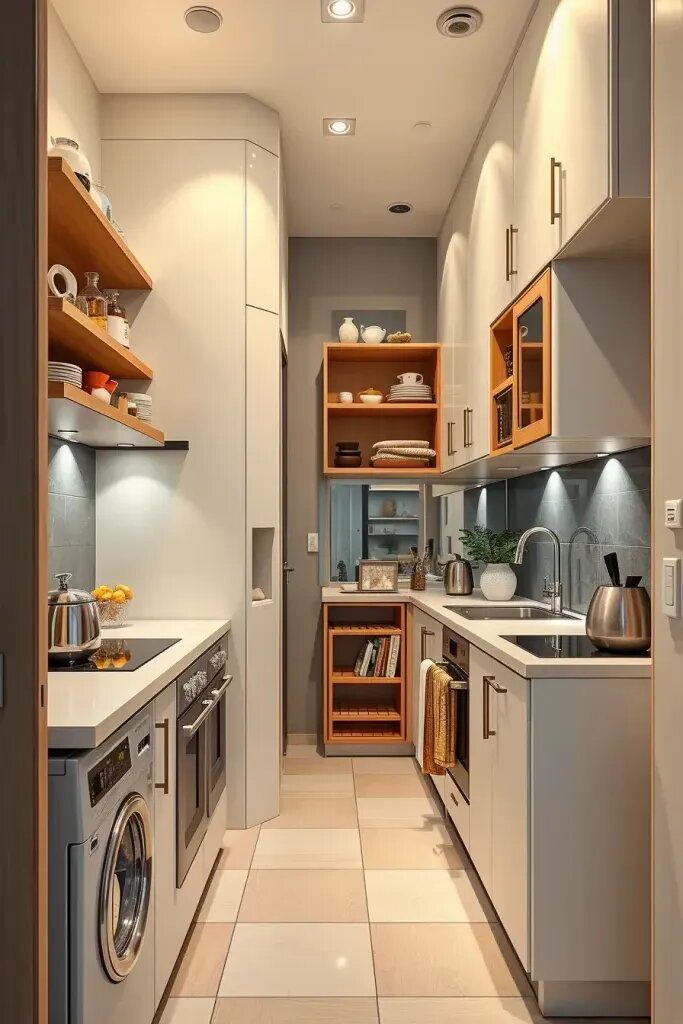 Kitchen Layouts That Free Up Apartment Space - photo 2