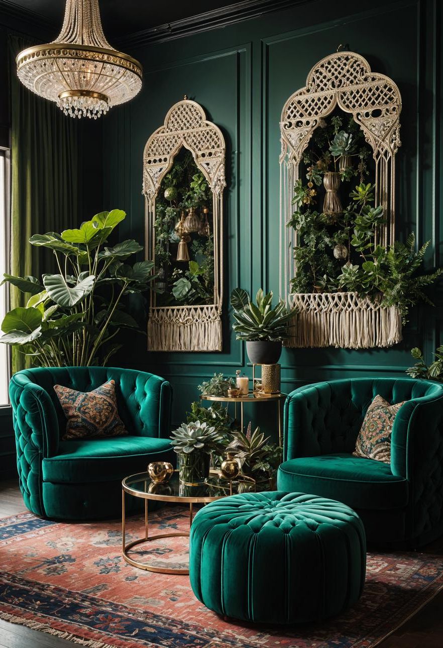 4. Enchanting Dark Boho Retreat - photo 3