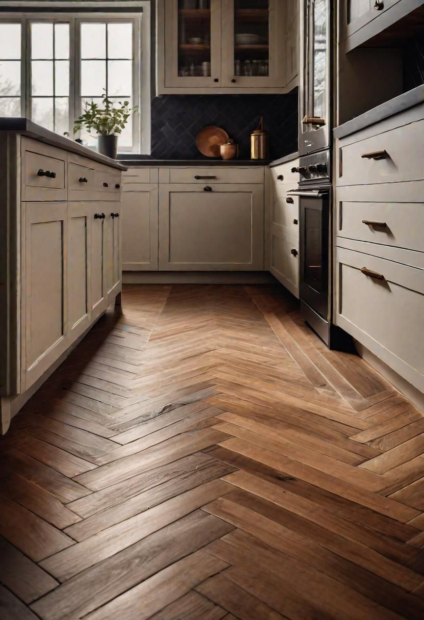 33. Wood Flooring Ideas for Kitchens