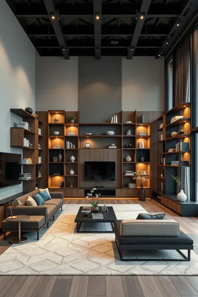 Designer Shelving Systems For Smart Display