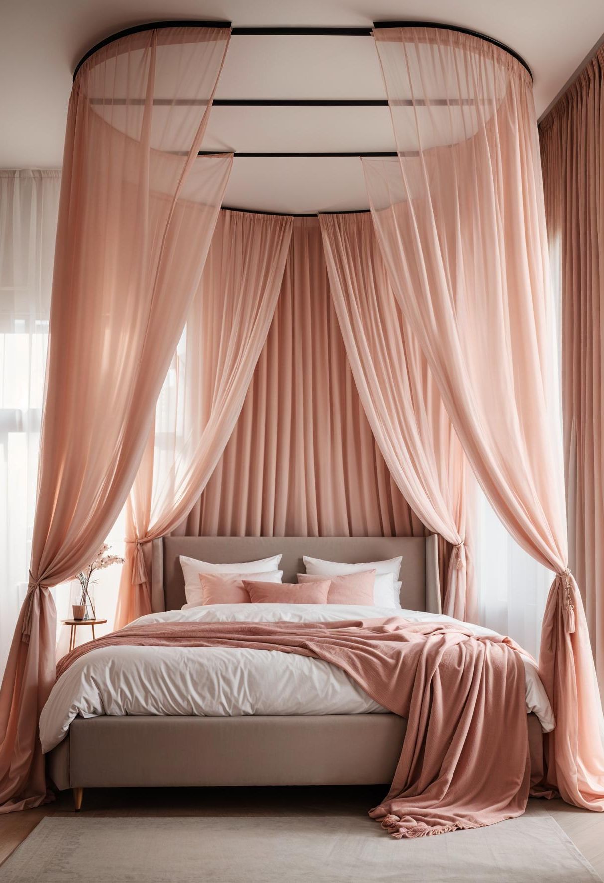 12. How to Set Up a Cozy Canopy Bed
