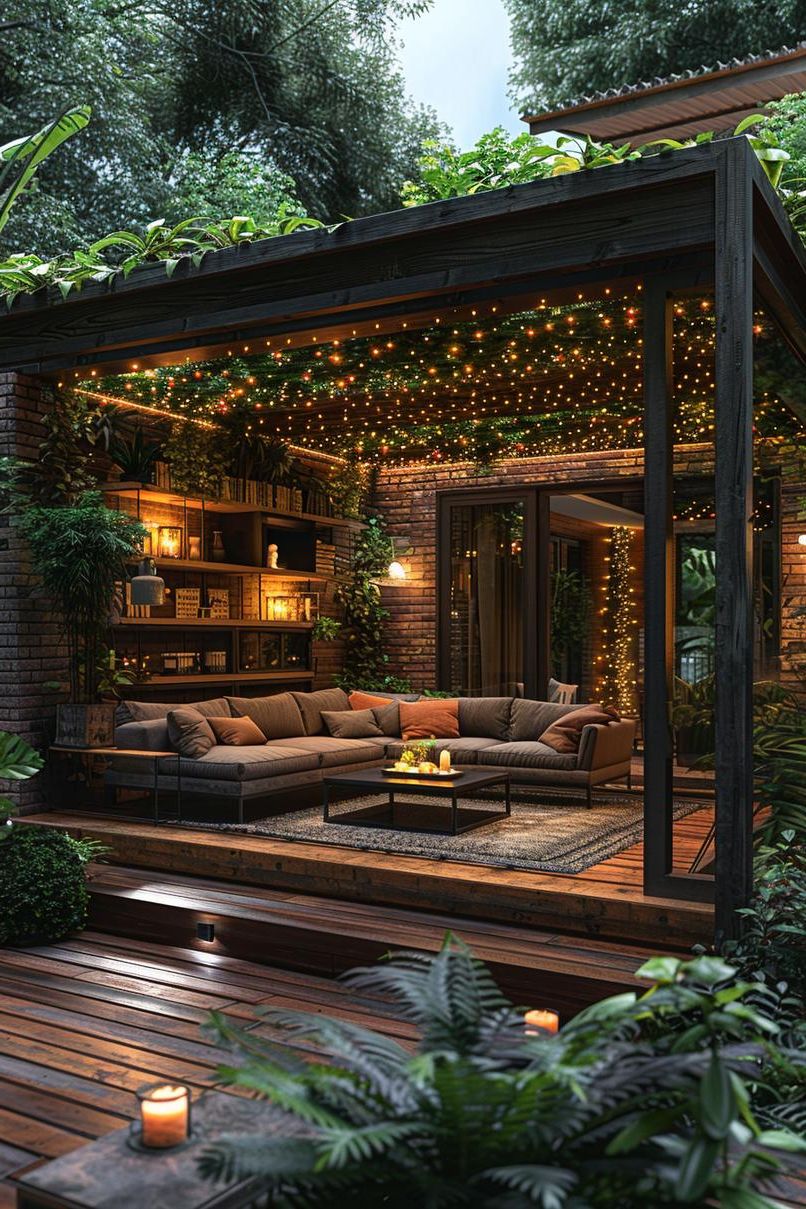 1. Magical Fairy Light Canopy Looks