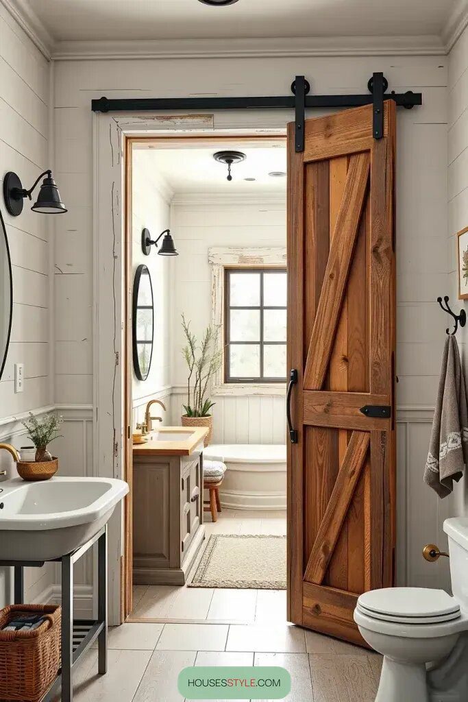 Sliding Barn Doors for Bold Rustic Style - photo 2