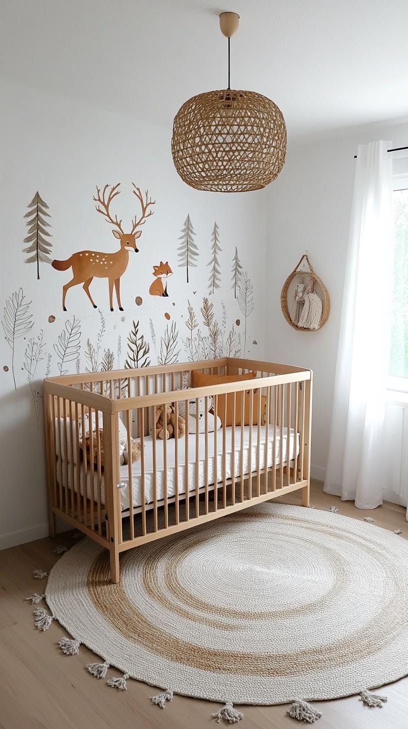 2. Woodland Creatures in Muted Pastels and Soft Fabrics - photo 2