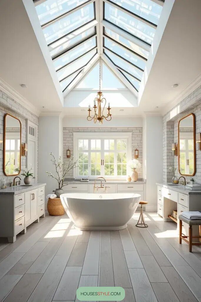 Oversized Skylights for Natural Light