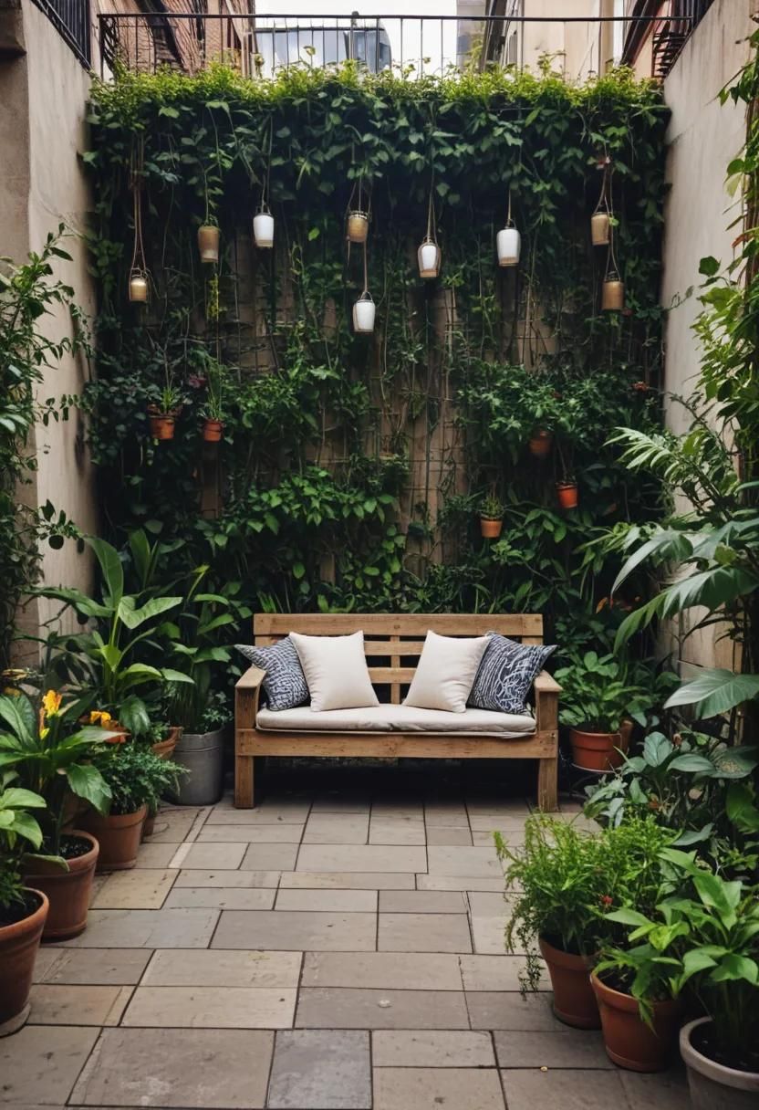 6. Reclaimed Pallet Benches for Urban Gardens