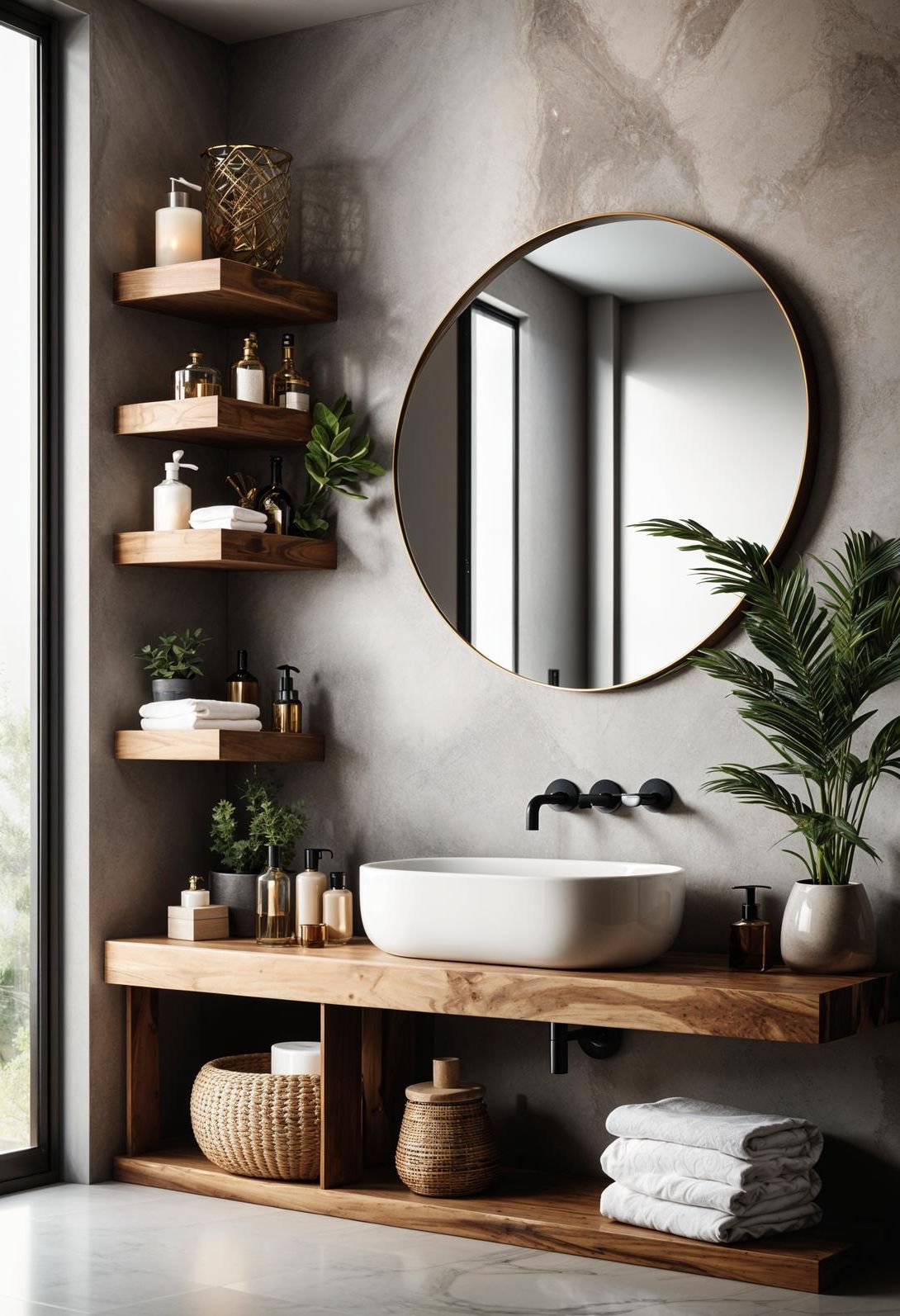 21. Crystal and Stone Decor Accents