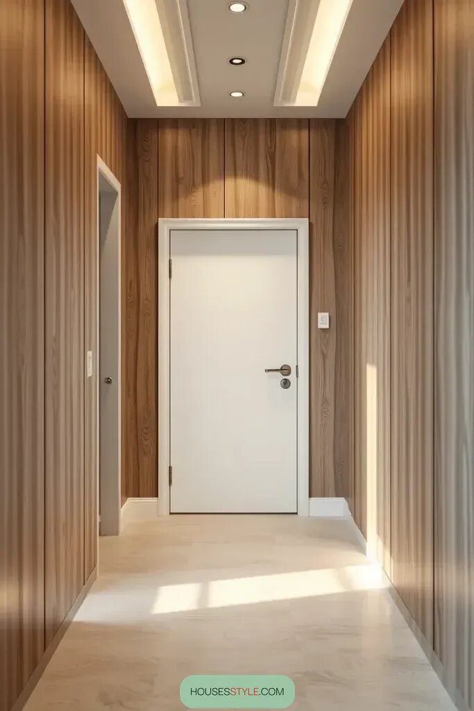 Adding Doors to a Broad Minimalist Corridor