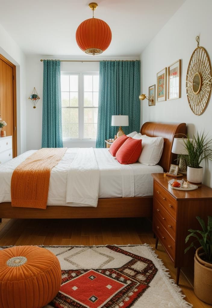 5. Mid-Century Teak Bedroom Style - photo 3