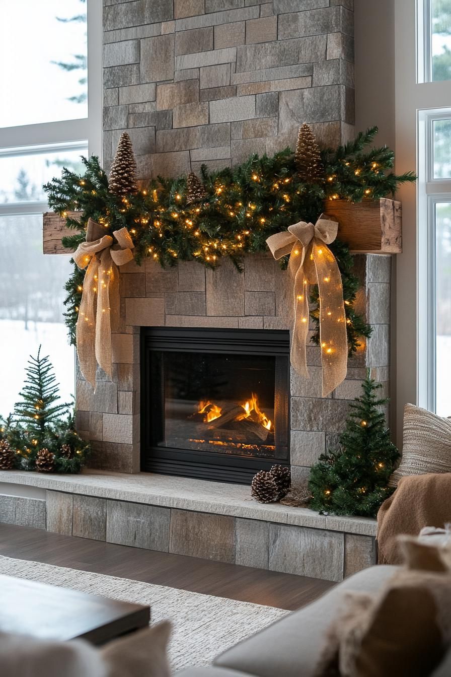 7. Rustic Garland Styling Ideas - photo 2
