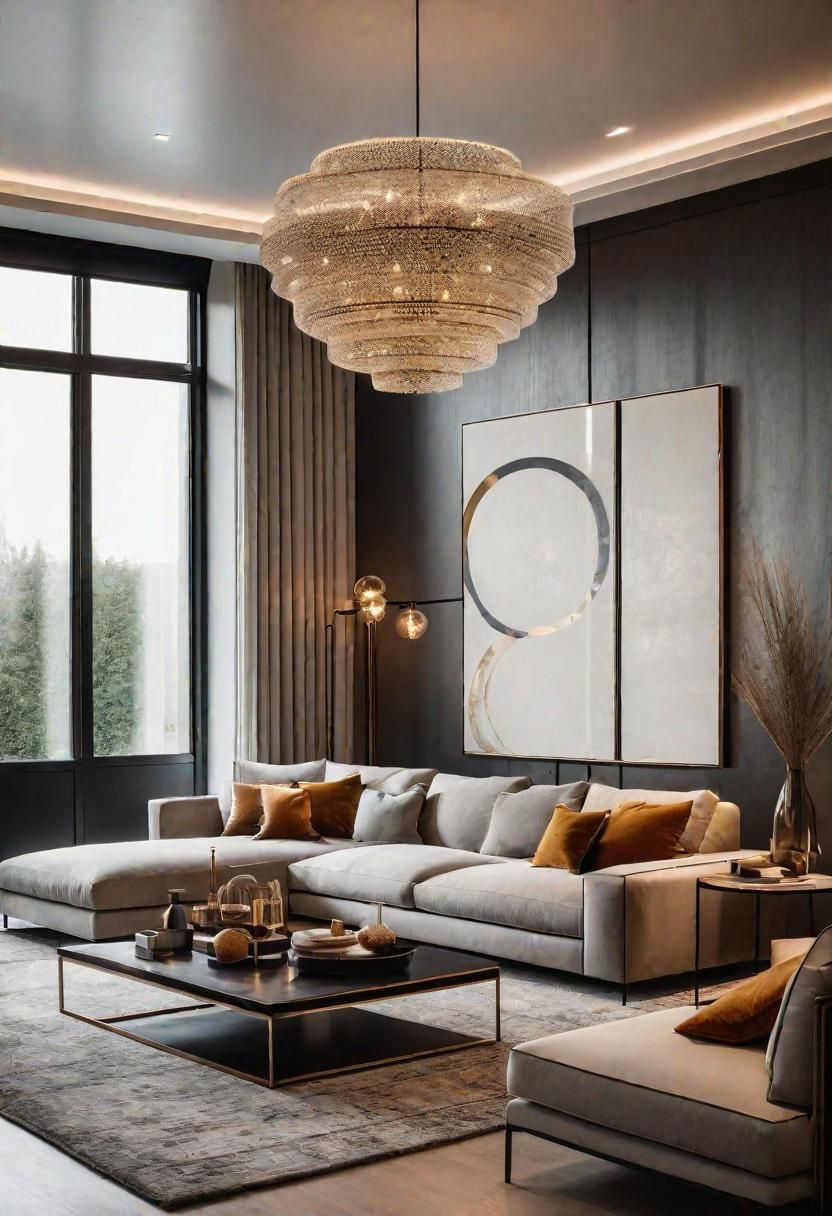 41. Sleek Cozy Living Room Style