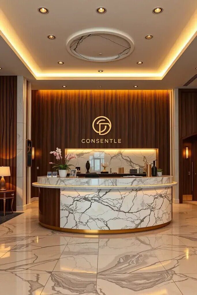 Concierge Desks Balancing Function and Flair - photo 2