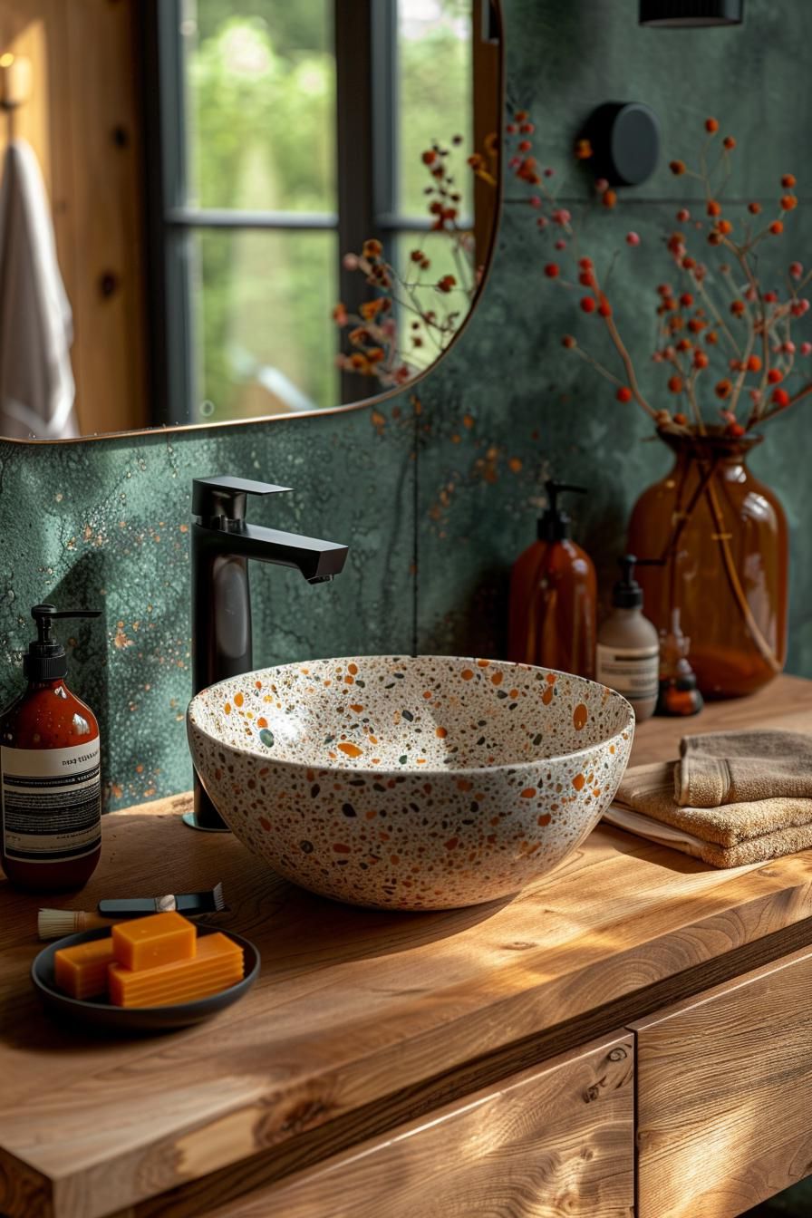 6. Terrazzo Countertops and Accents - photo 3