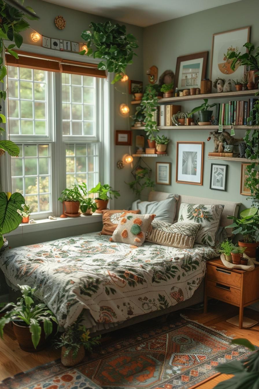 3. Green Oasis in Urban Dorm