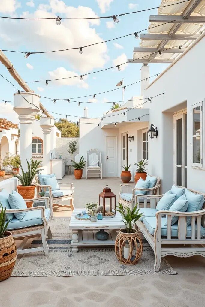 Coastal-Inspired Open-Air Terrace Design - photo 2