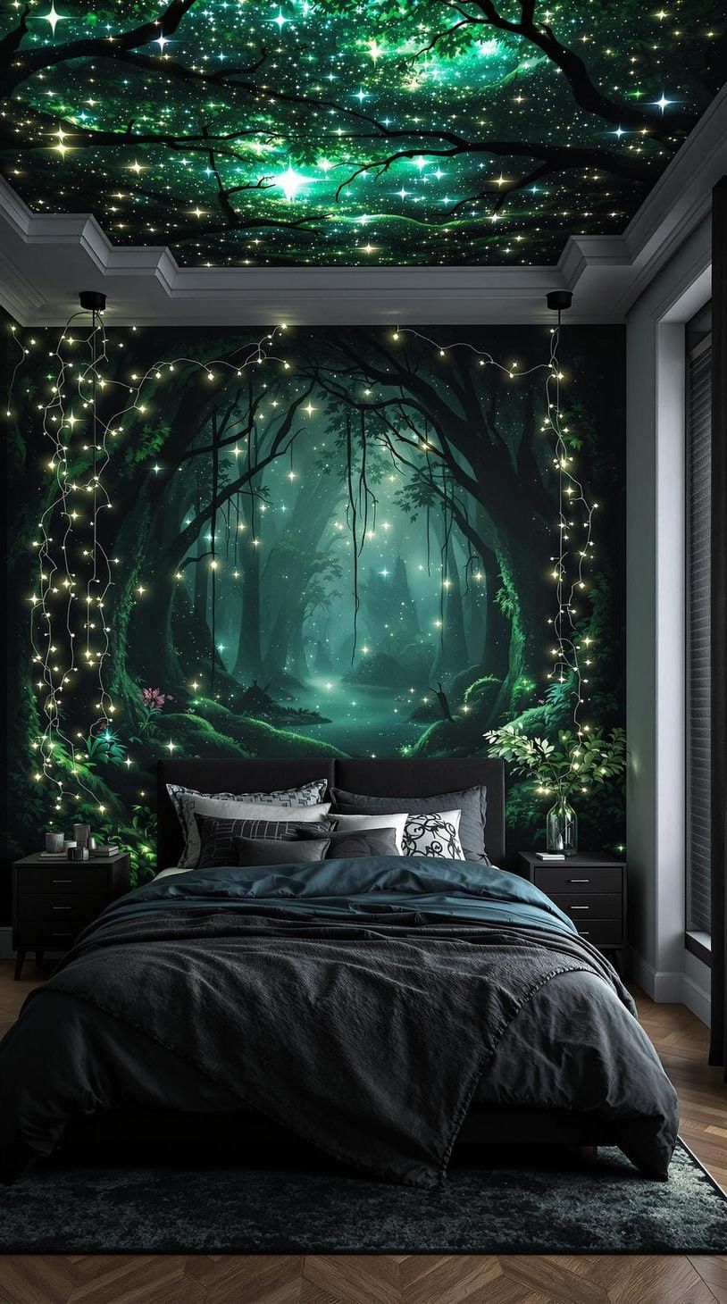 14. Whimsical Wilderness Bedroom Design Ideas - photo 2