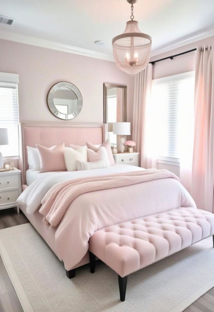 36. Pink Bedroom Theme - photo 3
