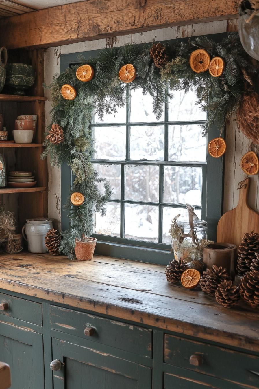 8. Rustic Holiday Garland Ideas - photo 2