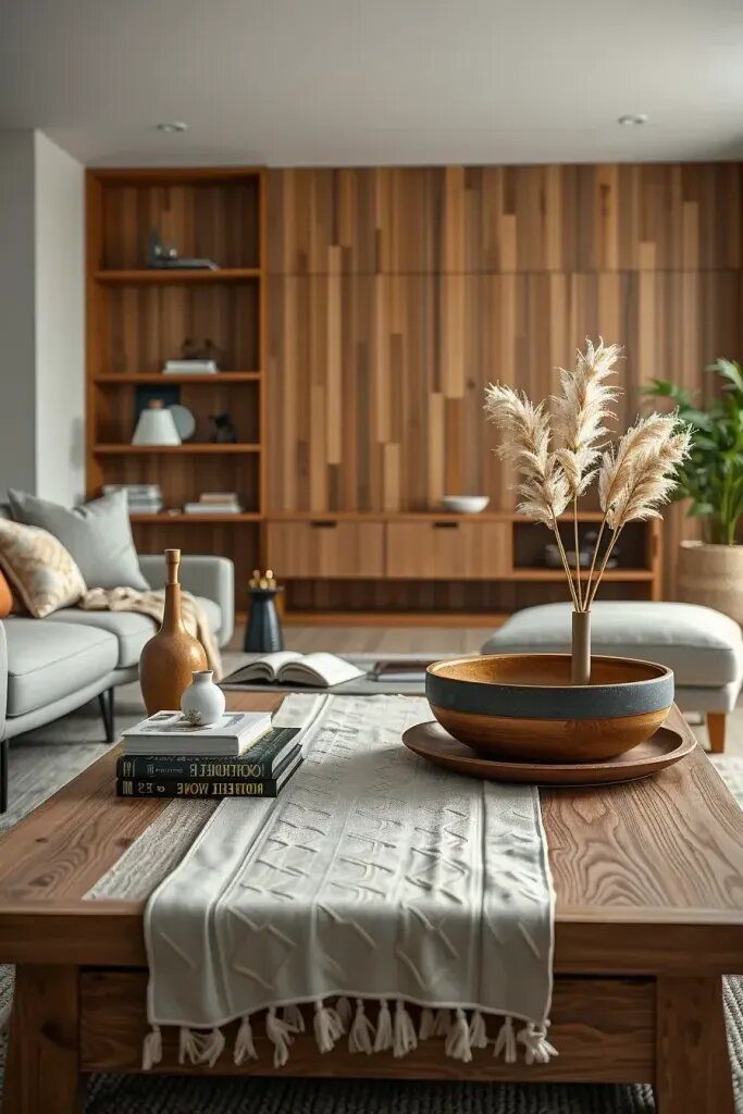 15. Styling a Warm Japandi Coffee Table