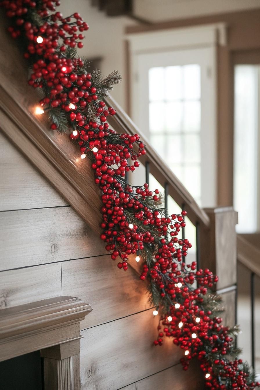 14. Red and White Garland Ideas - photo 2