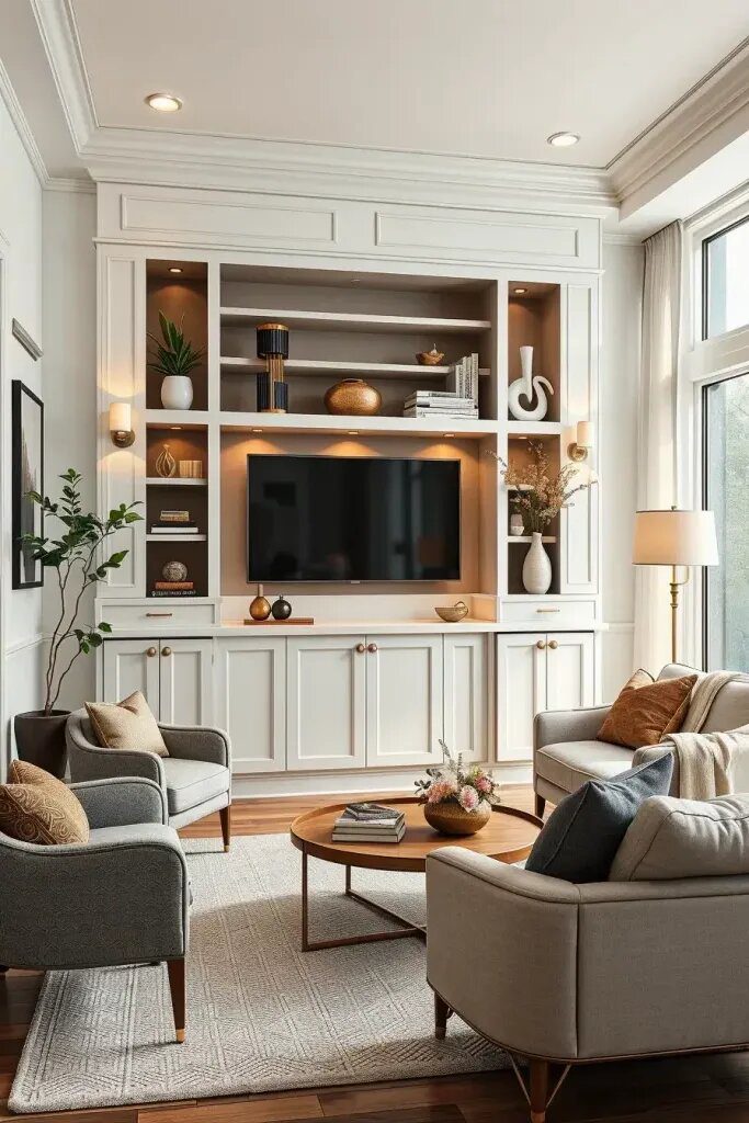 4. Why Built-In Shelves Work in Cozy Spaces