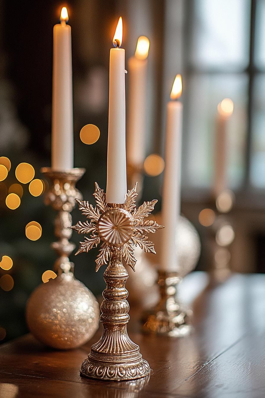 6. Elegant Candelabra Displays