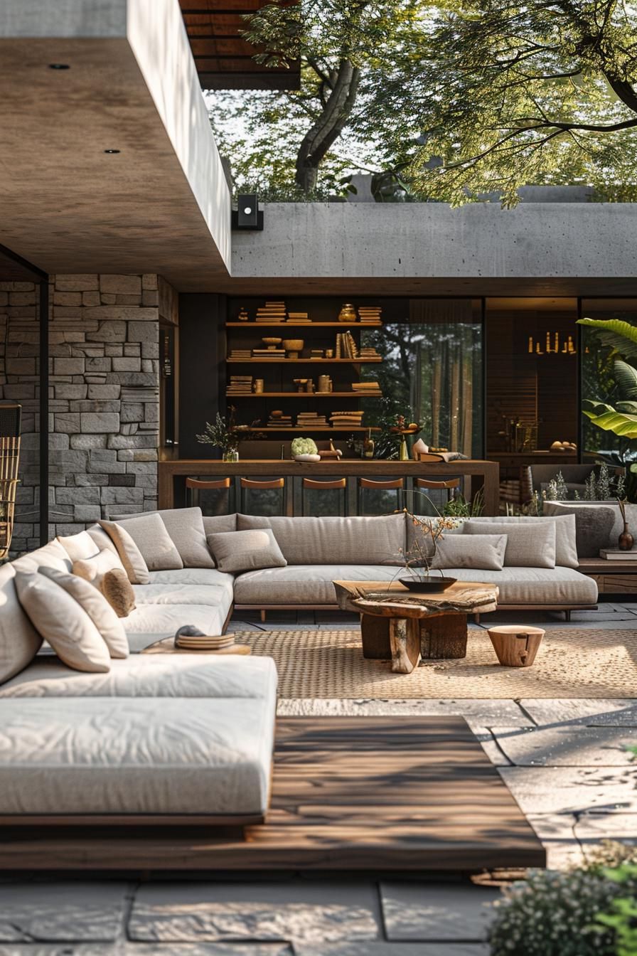 11. Reclining Outdoor Sectionals for Flexibility