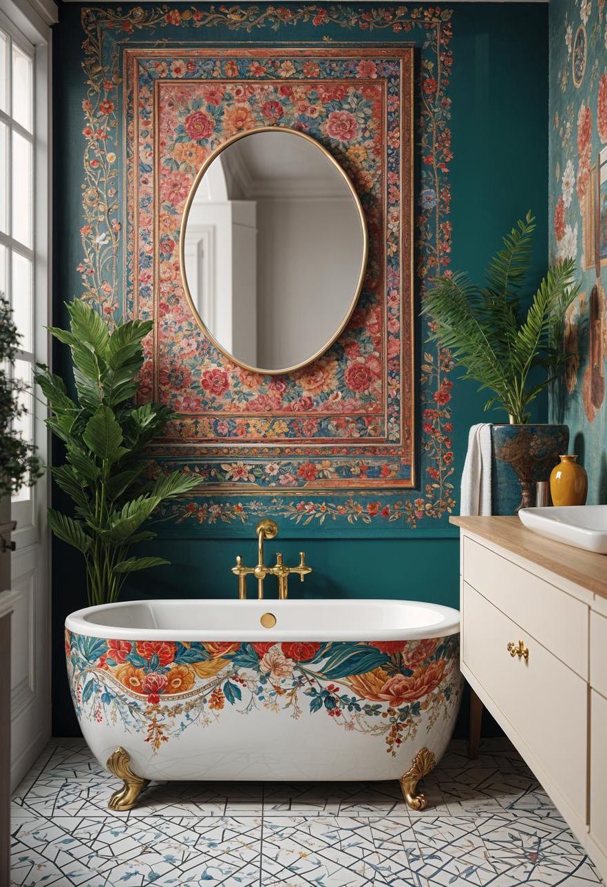 16. Colorful Ceramic Basin Accents - photo 2