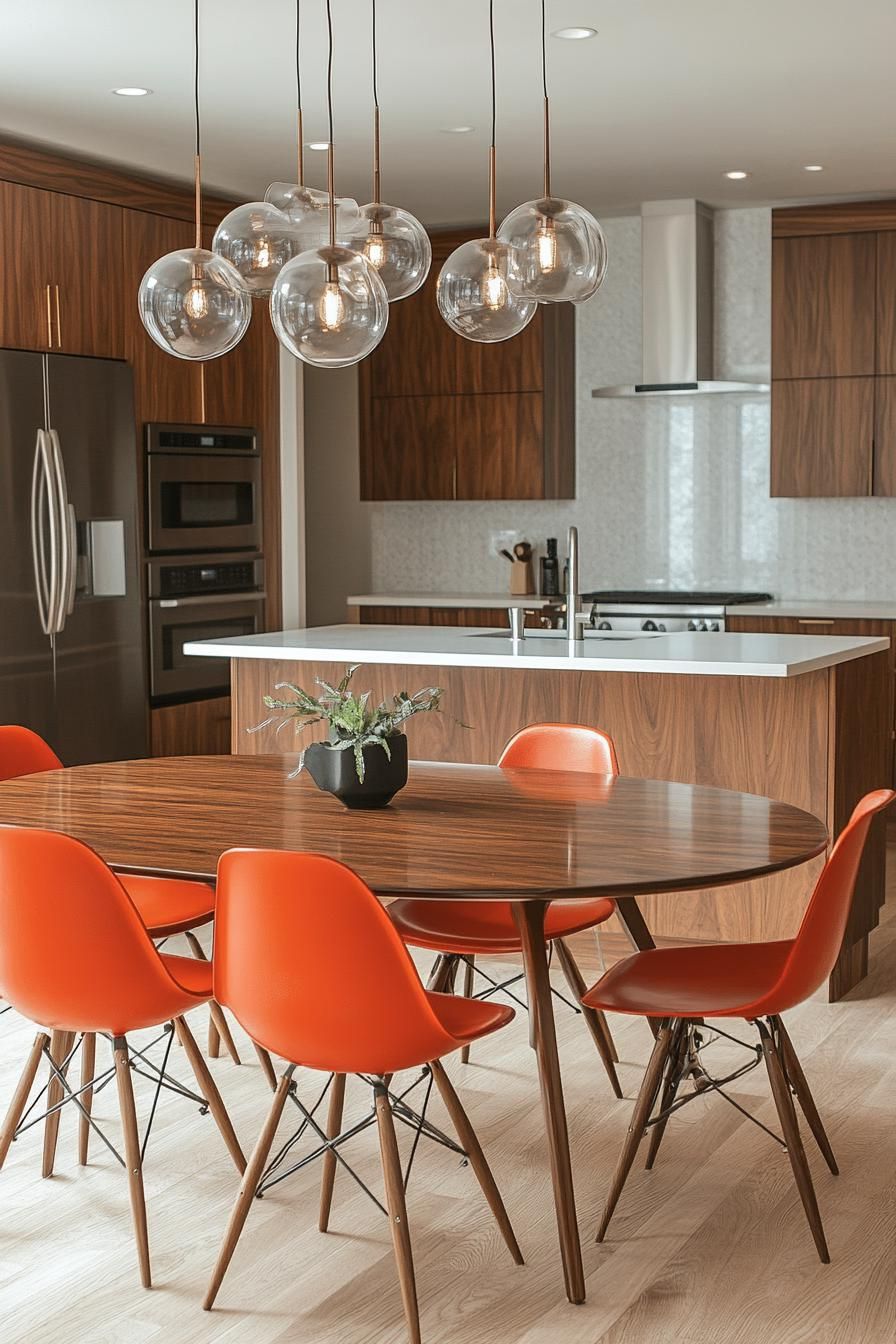 14. Blending Kitchen and Dining Spaces