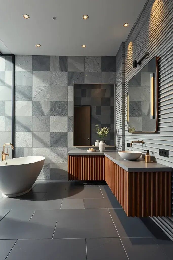 Mixing Textures for a Monochrome Look