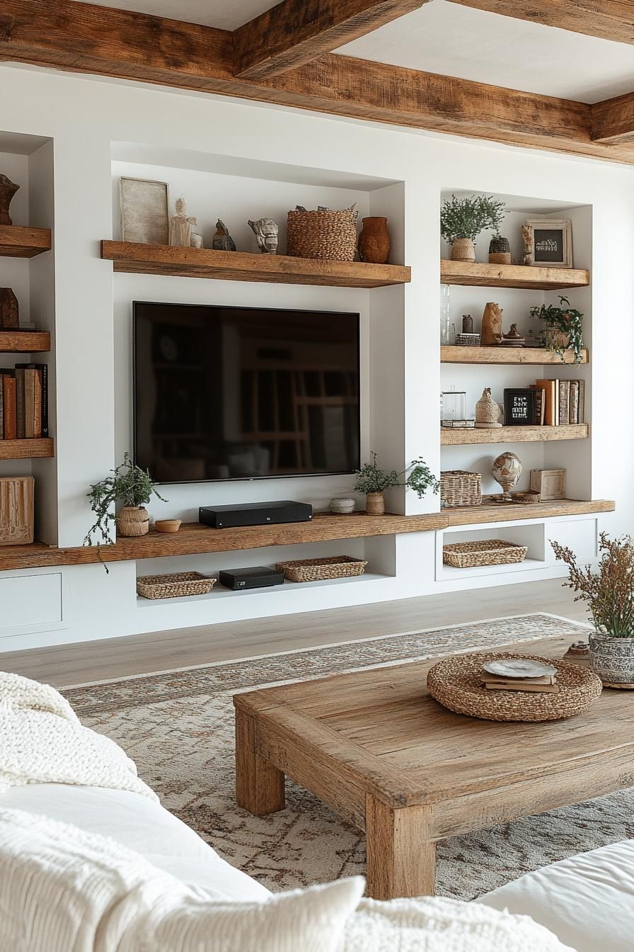 8. Stylish Wall Shelving Decor Ideas