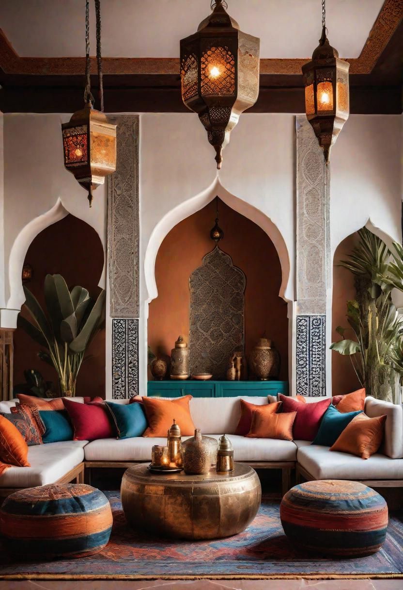 20. Moroccan-Inspired Oasis Decor