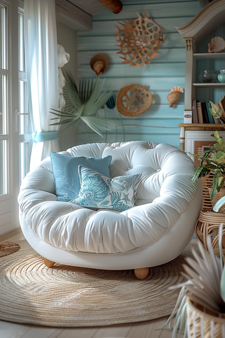13. Cozy Beach-Themed Reading Nooks - photo 2