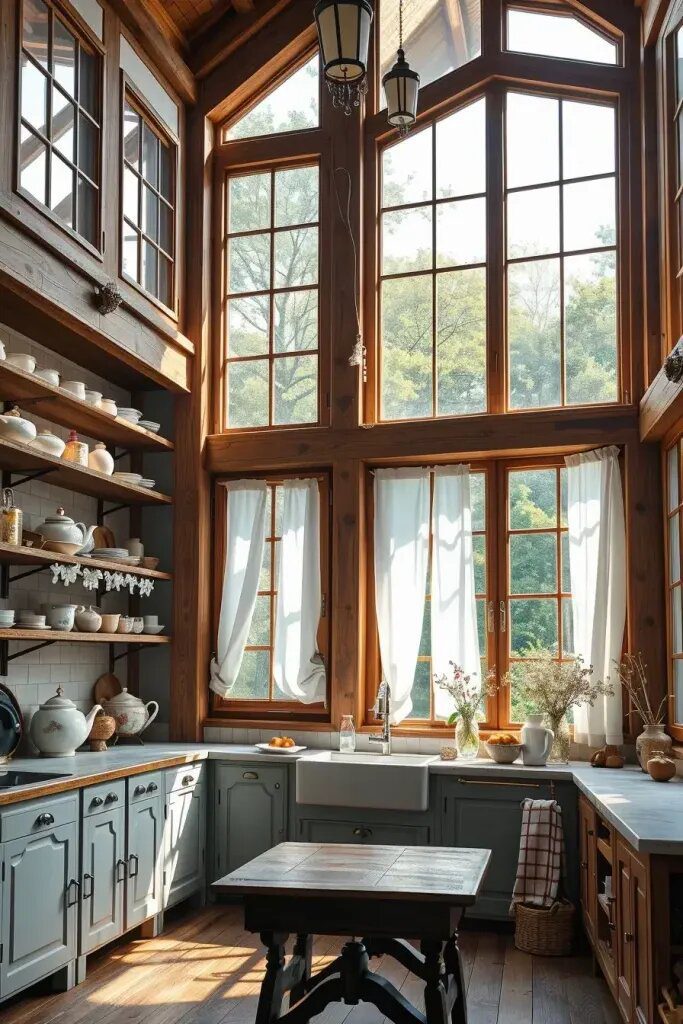 Big Windows That Let in Natural Light