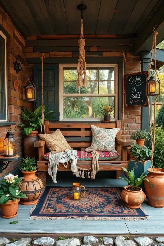 Eco-Friendly Hanging Swings That Reuse Natural Materials - photo 2