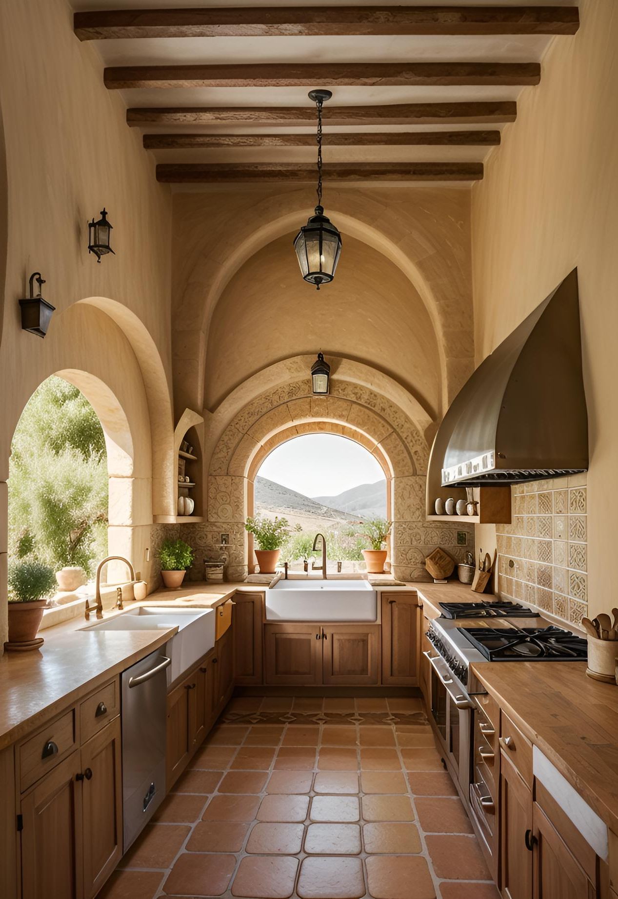 8. Mediterranean Kitchen Design Inspiration