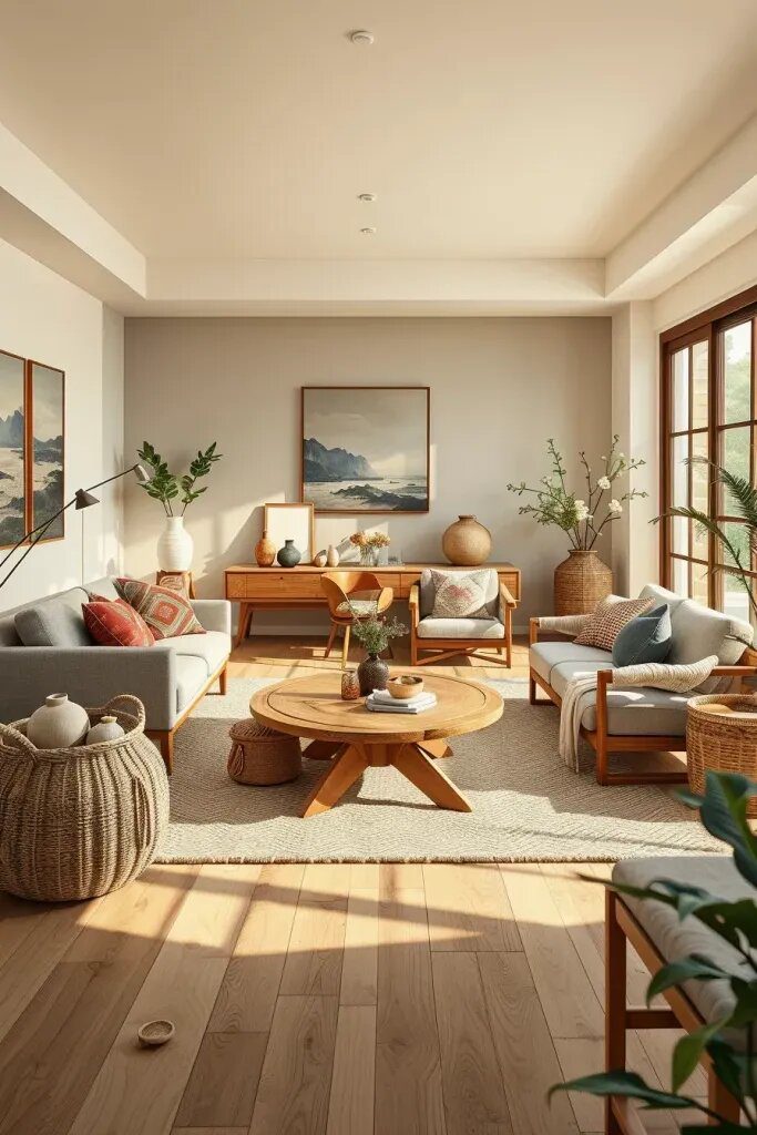Sustainable Choices for Japandi Interiors